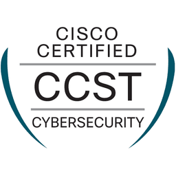Cisco CCST Cybersecurity certification logo