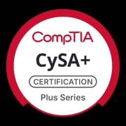 CompTIA CySA+ certification logo