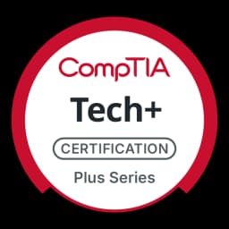 CompTIA Tech+ certification logo
