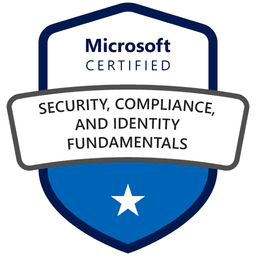 Microsoft Security, Compliance, and Identity Fundamentals certification logo